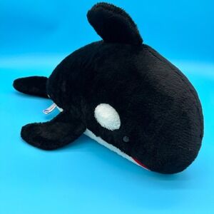 Vintage 1988 Sea World Shamu Plush 23" Orca Killer Whale Stuffed Animal Sealife